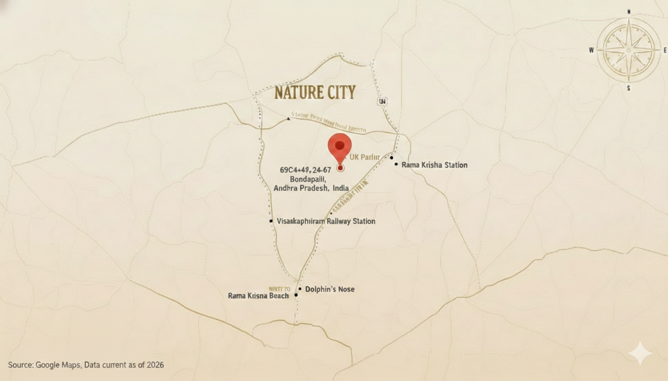 The Nature City Site Map